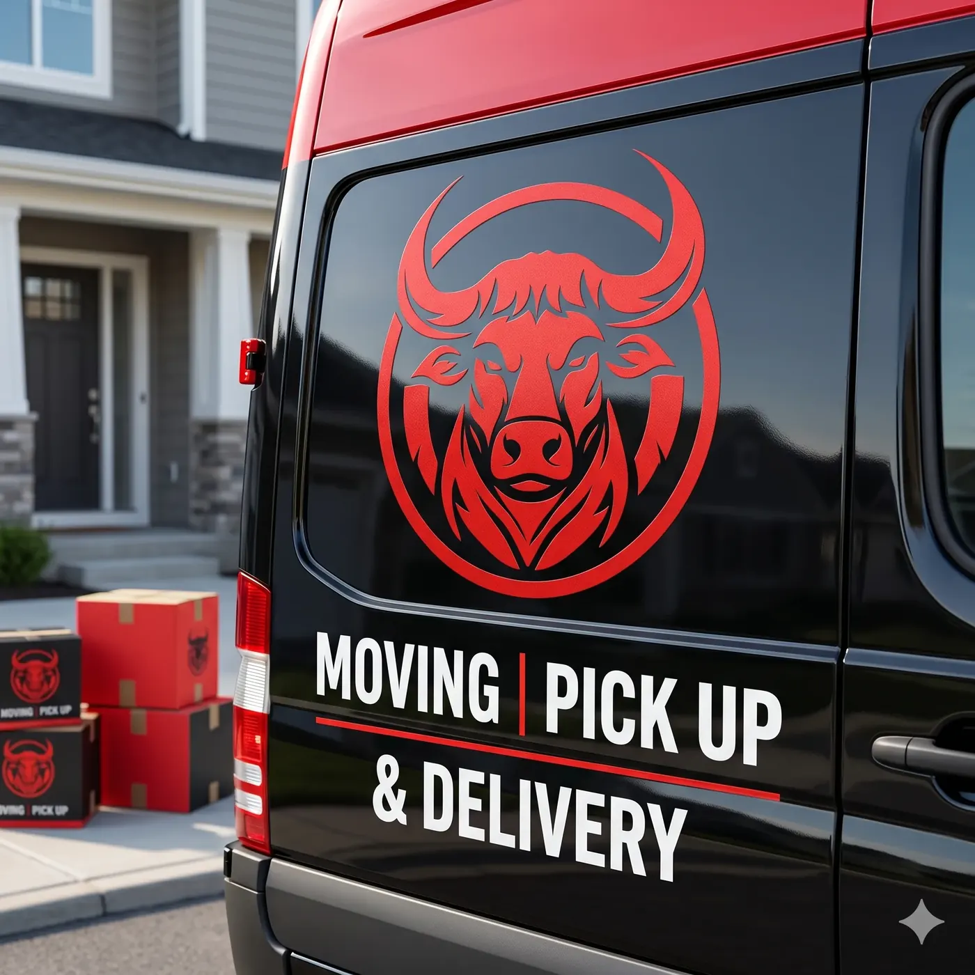 Jacey's Moving branded van — Atlanta, GA